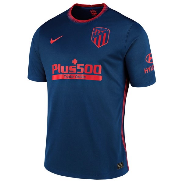 Tailandia Camiseta Atletico Madrid 2ª 2020/21 Azul